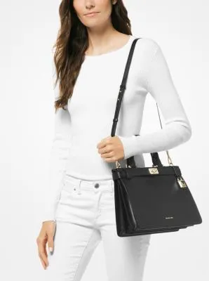 Tatiana Medium Leather Satchel