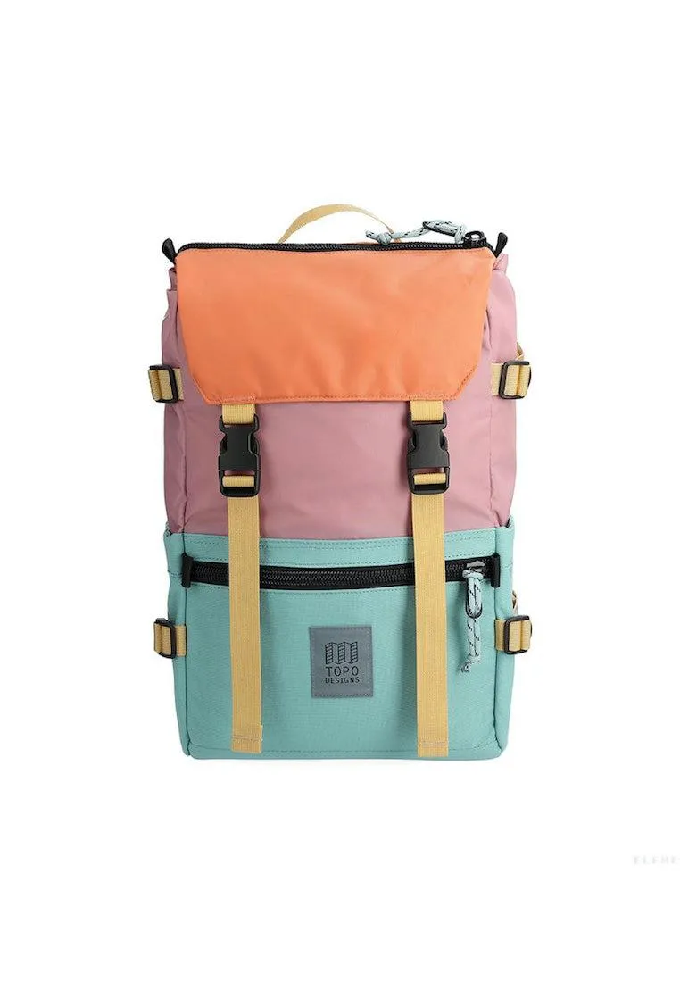 Topo Designs Rover Pack Rose Geode Green