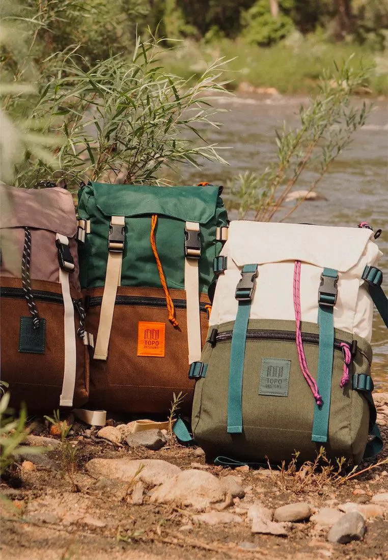 Topo Designs Rover Pack Rose Geode Green