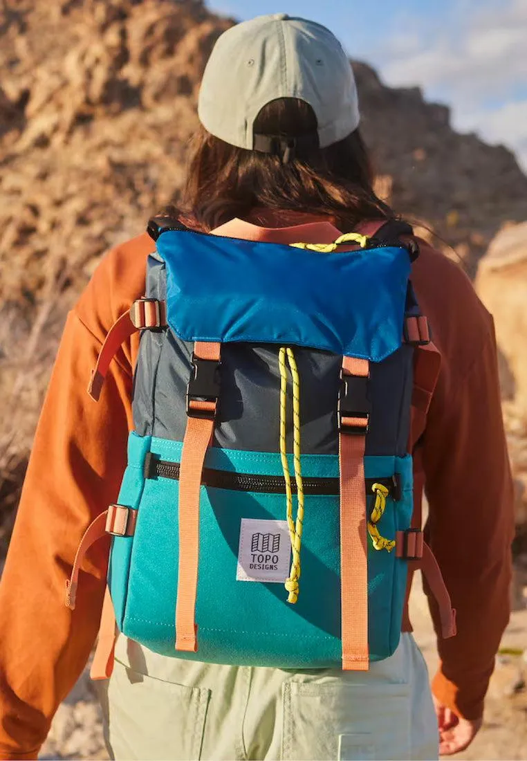 Topo Designs Rover Pack Sahara Fire Brick