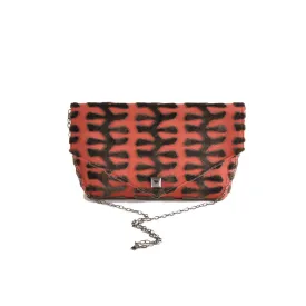 Totem Coral envelope clutch