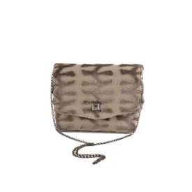 Totem Taupe square clutch