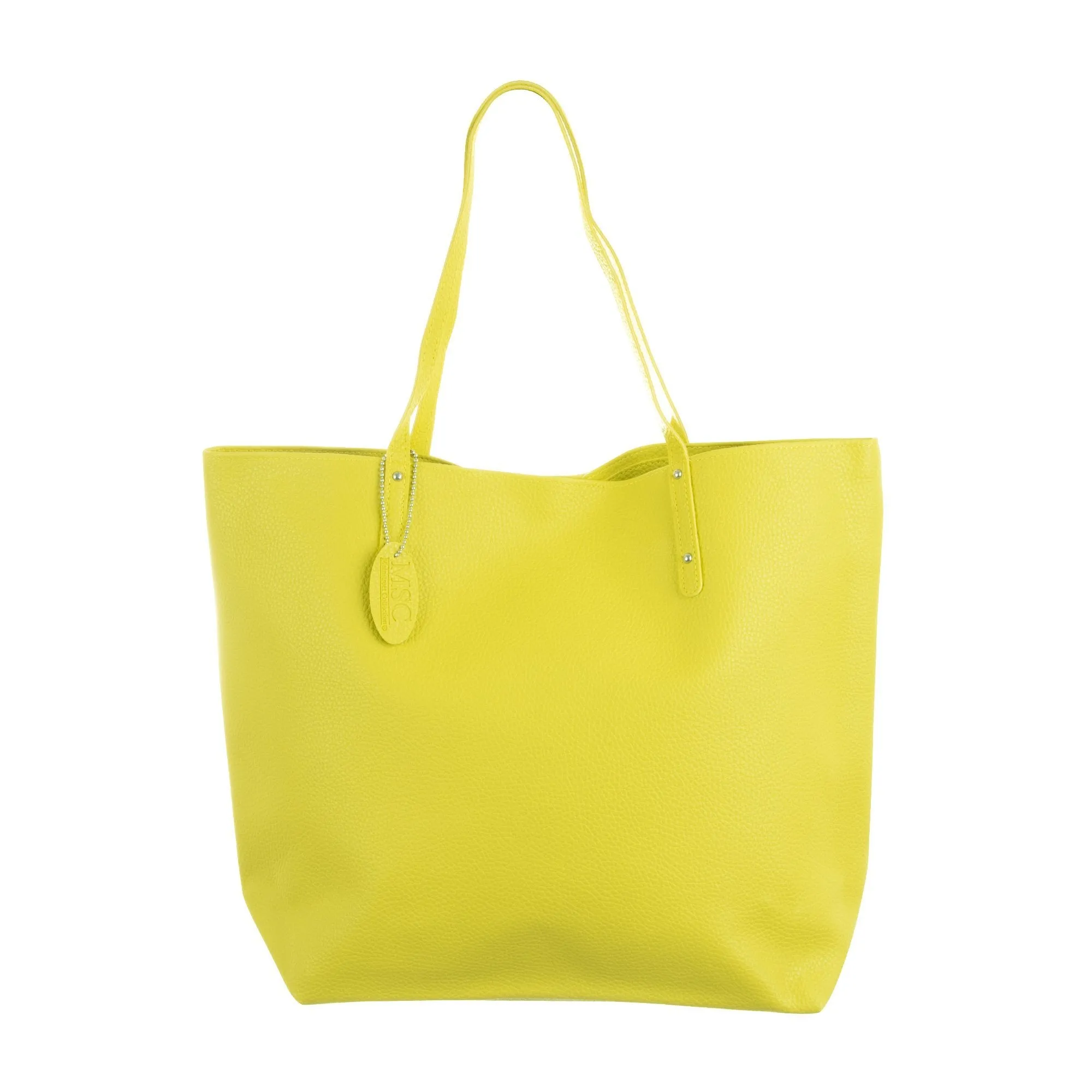 Vegan Leather Bucket Handbag