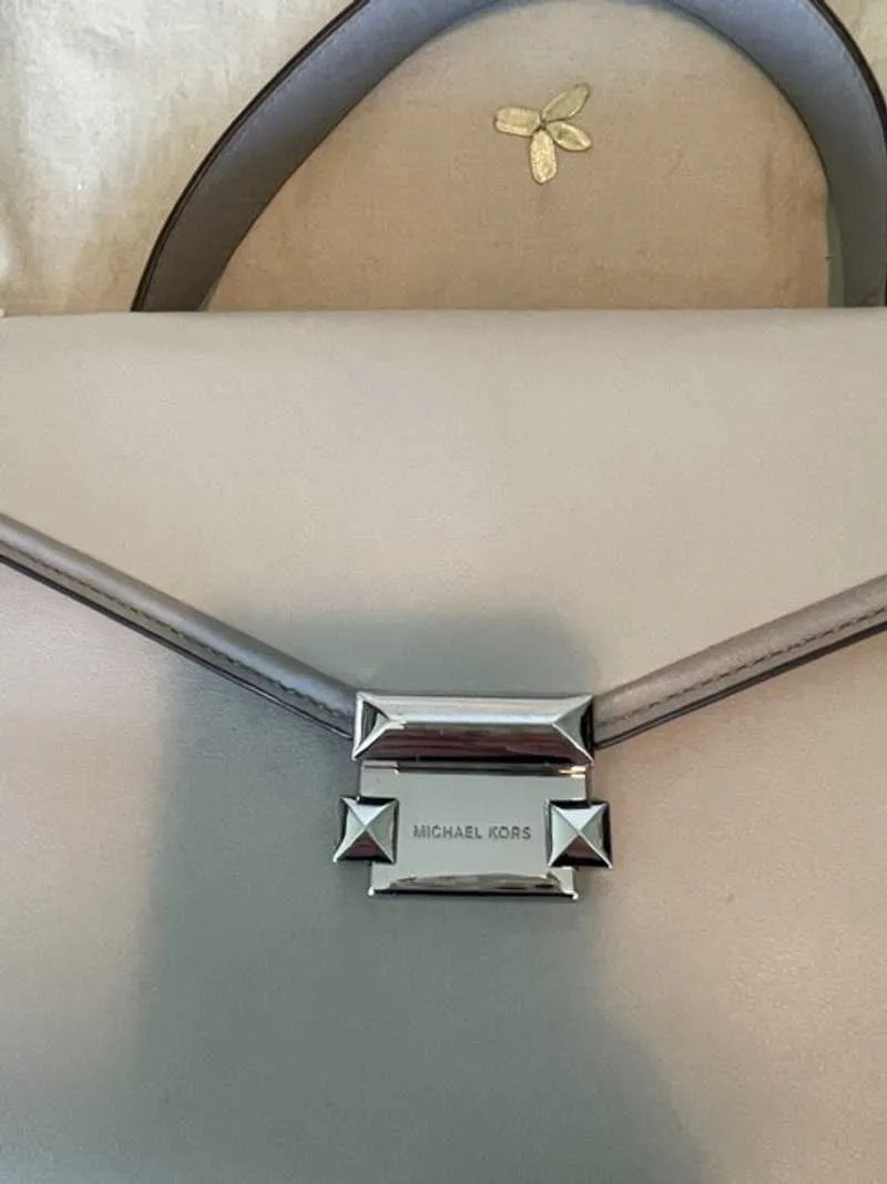 Whitney Large Leather Satchel