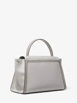 Whitney Large Leather Satchel