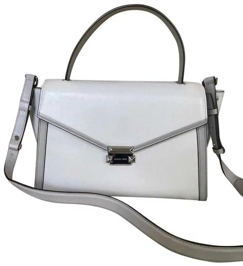Whitney Large Leather Satchel