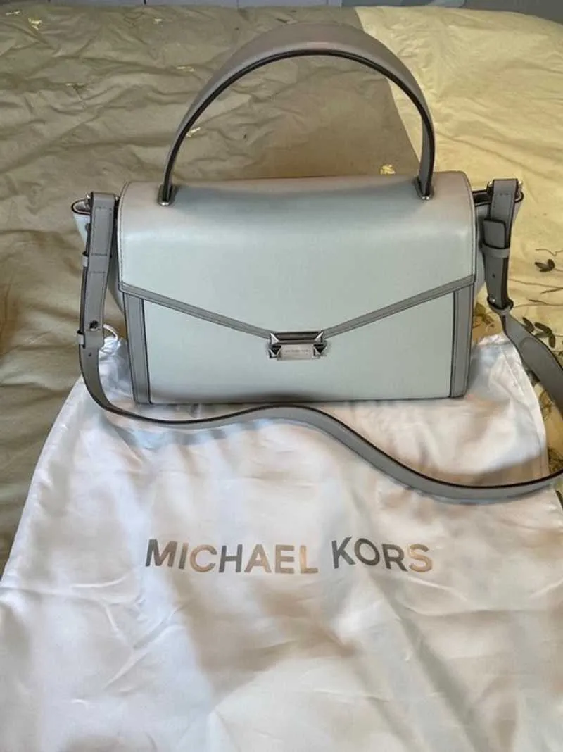 Whitney Large Leather Satchel