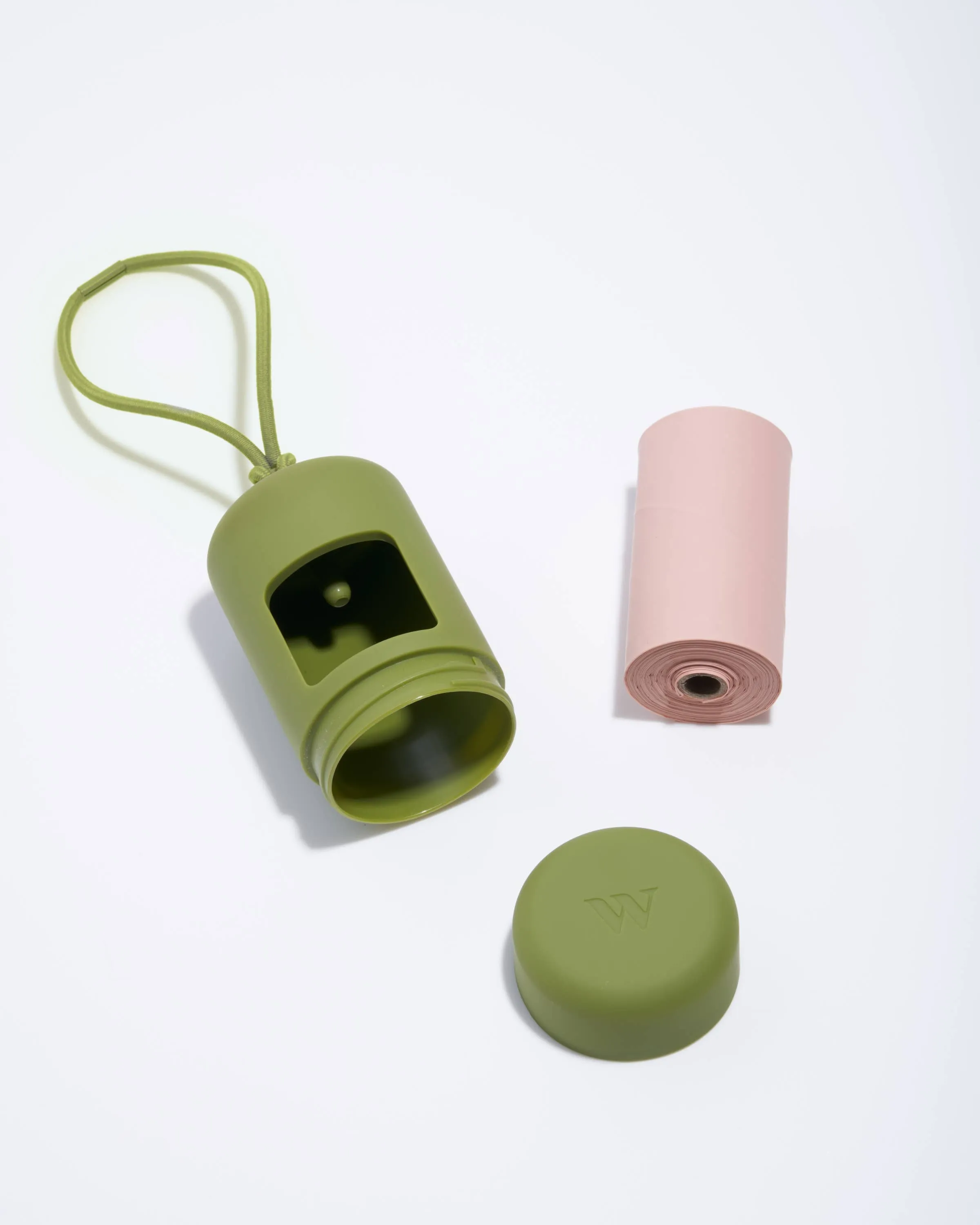 Wild One Poop Bag Dispenser Carrier Moss
