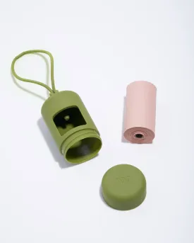 Wild One Poop Bag Dispenser Carrier Moss